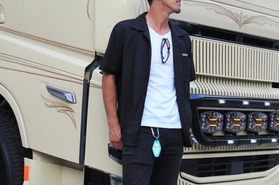 FEオリジナル ドライバー ワークシャツ(ロケット) ブラック