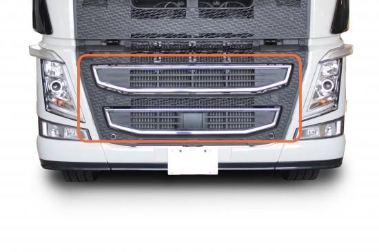 VOLVO純正 フロントステップメッキ枠