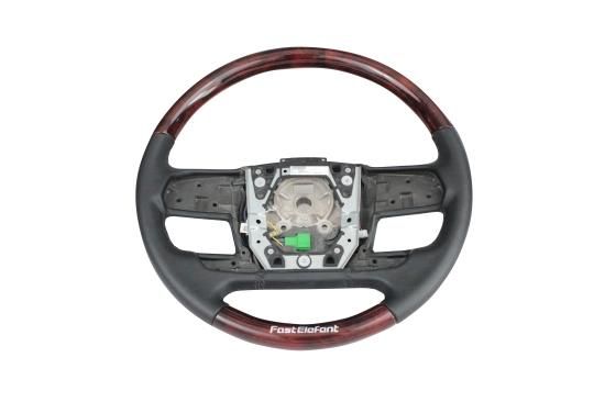 FEオリジナル ハンドルグリップ加工 VOLVO FH（ウッドコンビ）