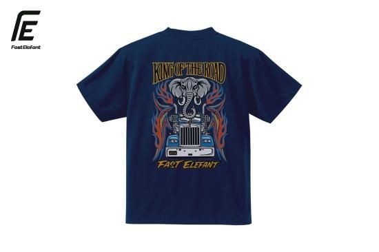FE×mooneyes【数量限定】コラボＴシャツno.2（ネイビー）